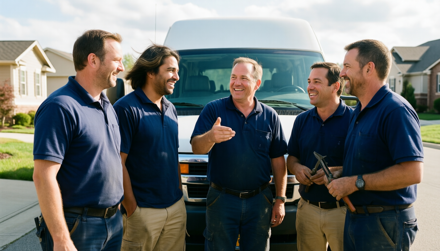 The BlueCool AC Repair Services Team